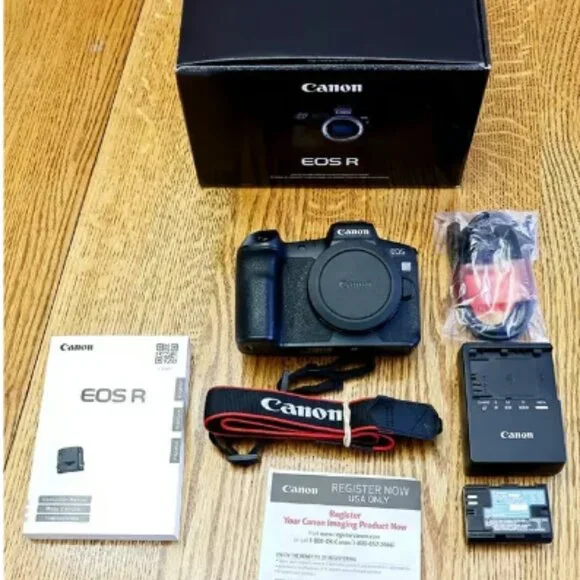 Canon EOS R Mirrorless Camera 30MP RF Mount
